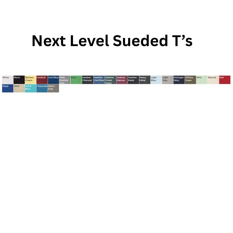 Next Level Sueded T-shirt 6410
