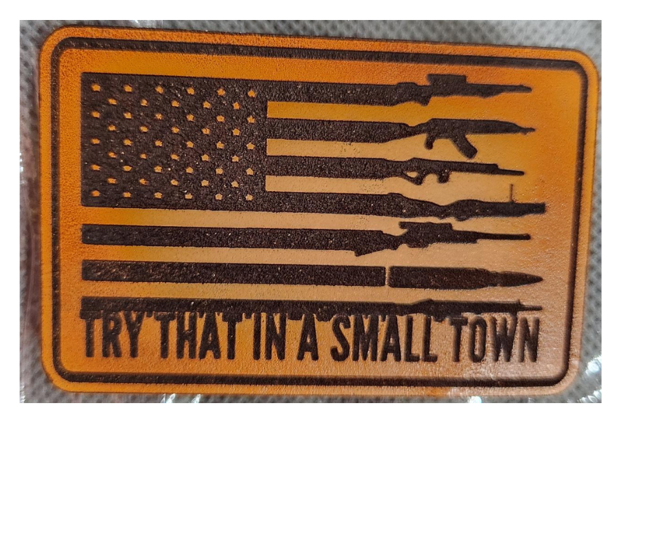 Leather Hat Patches
