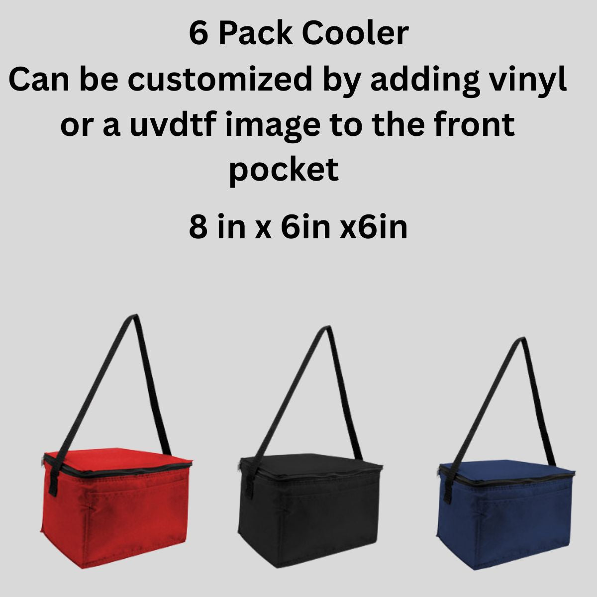 Blank Basic Square Cooler