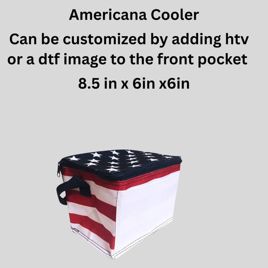 Blank Americana Coooler