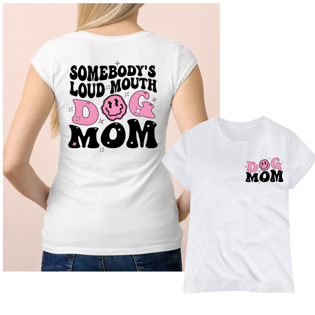 Dog Mom 22x60 Printed and Shipped