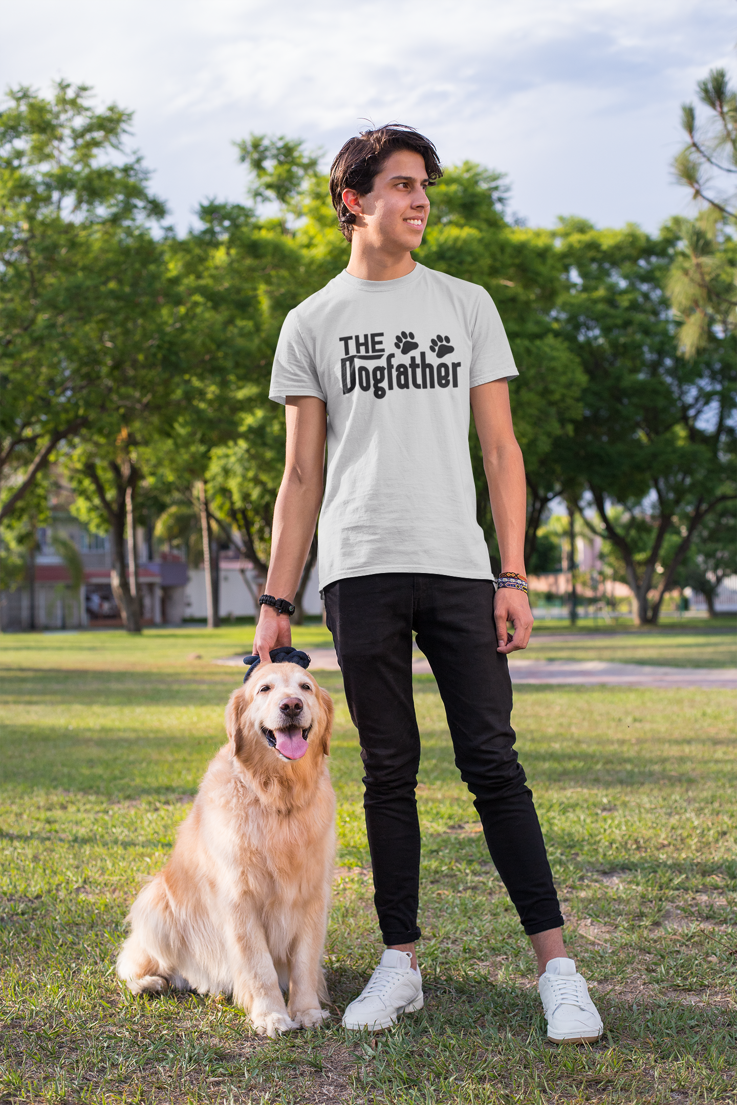 Dog Dad 22x24 Printed and Shipped