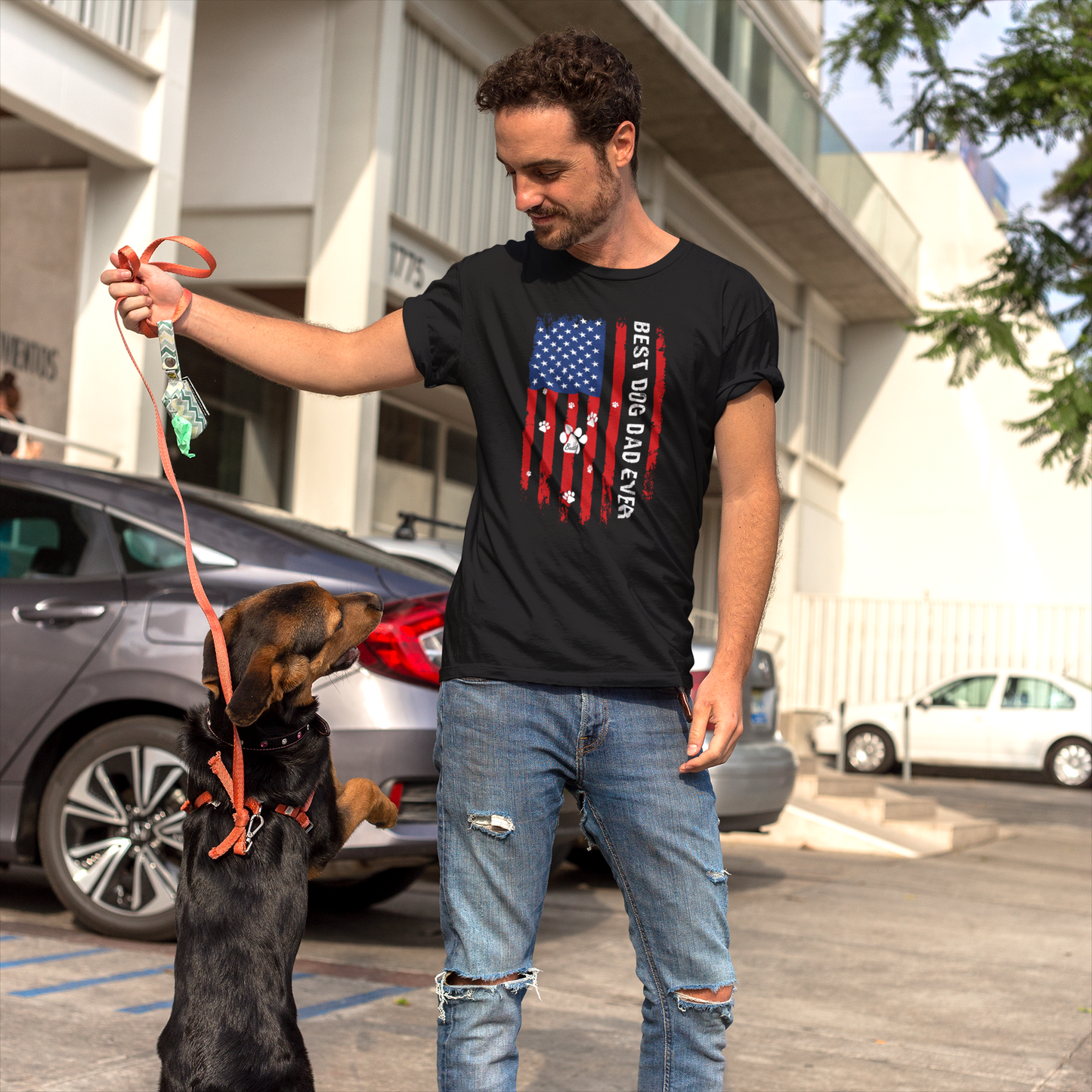 Dog Dad 22x24 Printed and Shipped