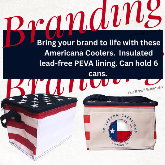 Custom Americana Cooler