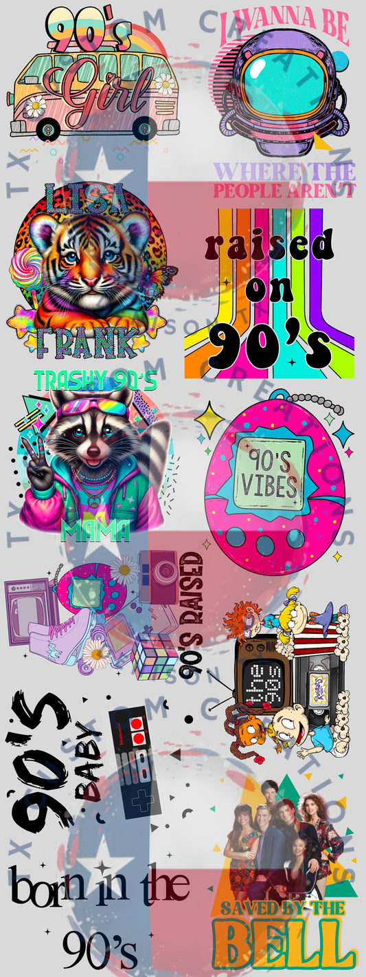 Grew up in the 90's