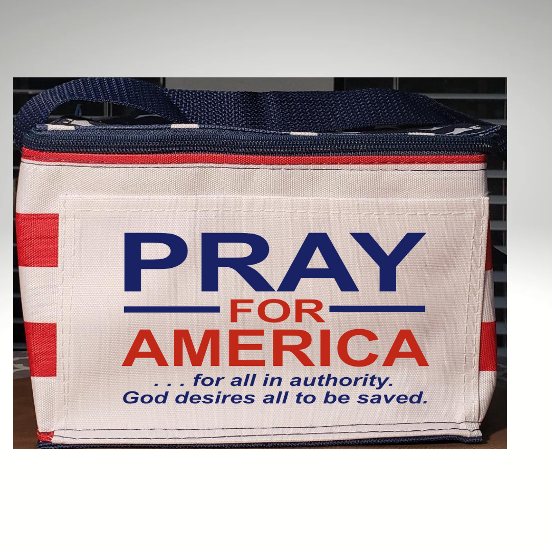 Pray for America Insulated Lunch Tote