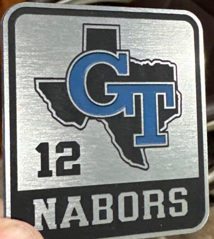 Custom Acrylic or Leather Hat Patches