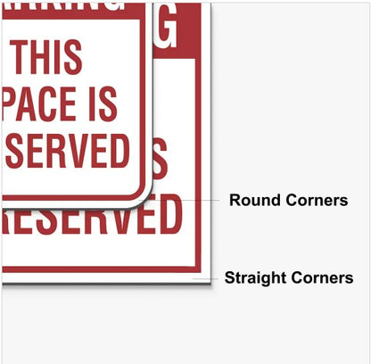 Aluminum Signs- Single Sided