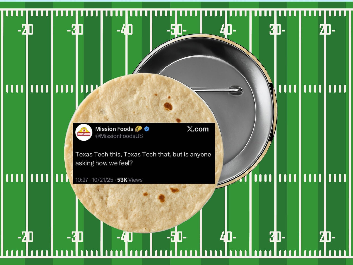 TT Tortilla Button