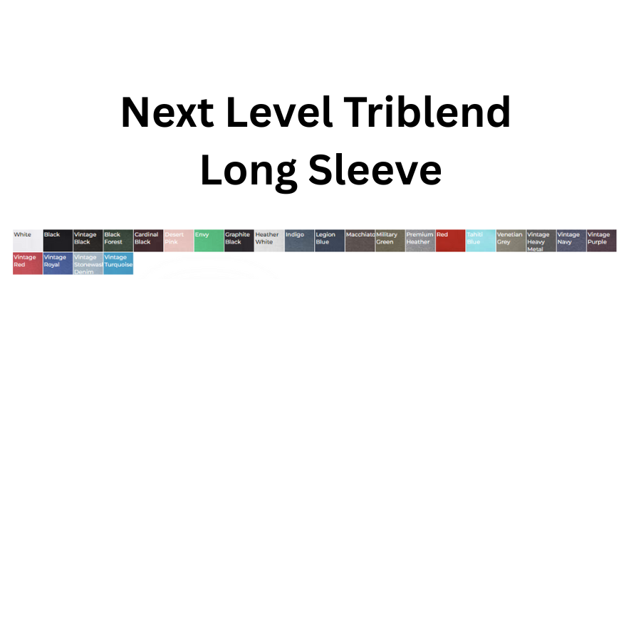 Next Level Triblend Long Sleeve T-Shirt 6071