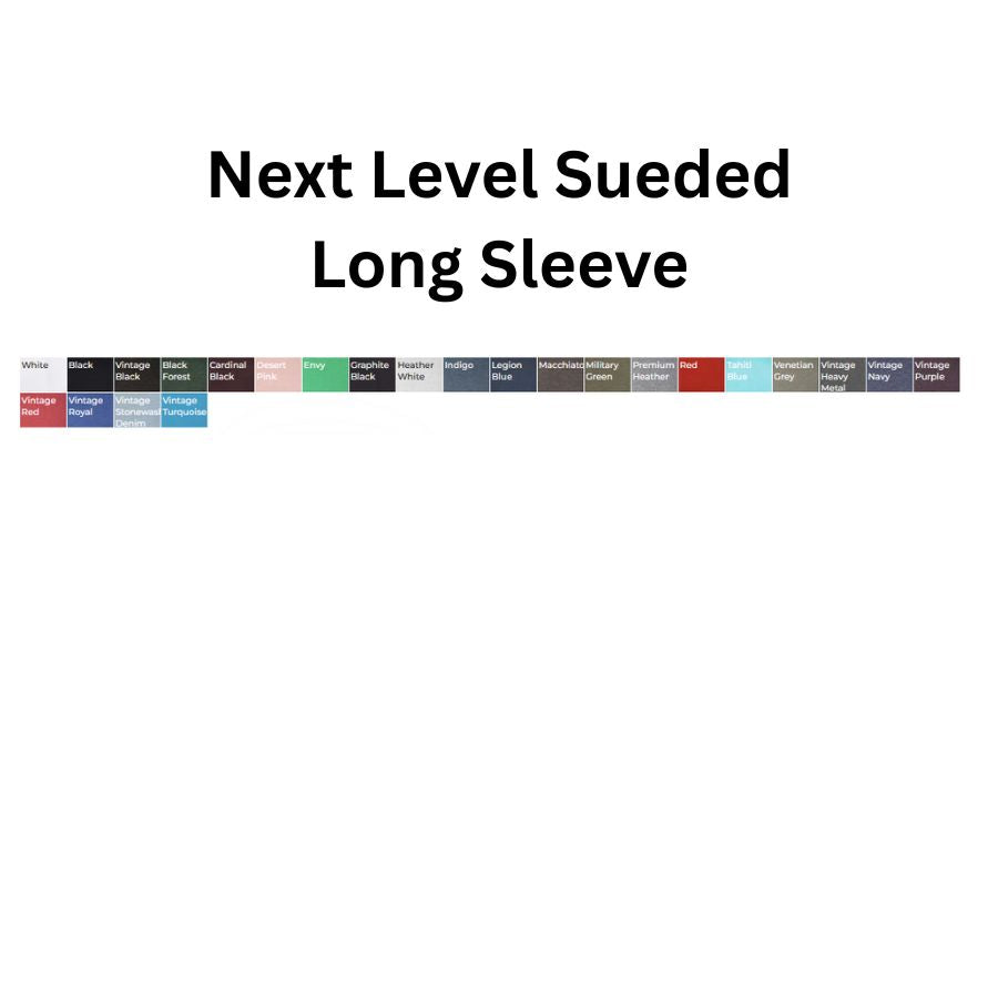 Next Level Unisex Sueded Long Sleeve T-shirt 6411