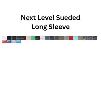 Next Level Unisex Sueded Long Sleeve T-shirt 6411