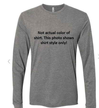 Next Level Unisex Sueded Long Sleeve T-shirt 6411
