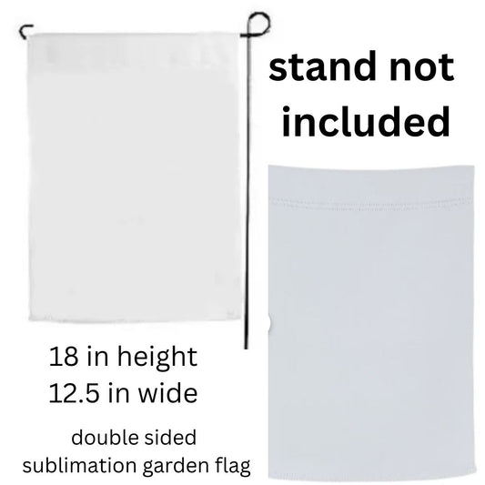 Blank Double Sided Sublimation Garden Flag