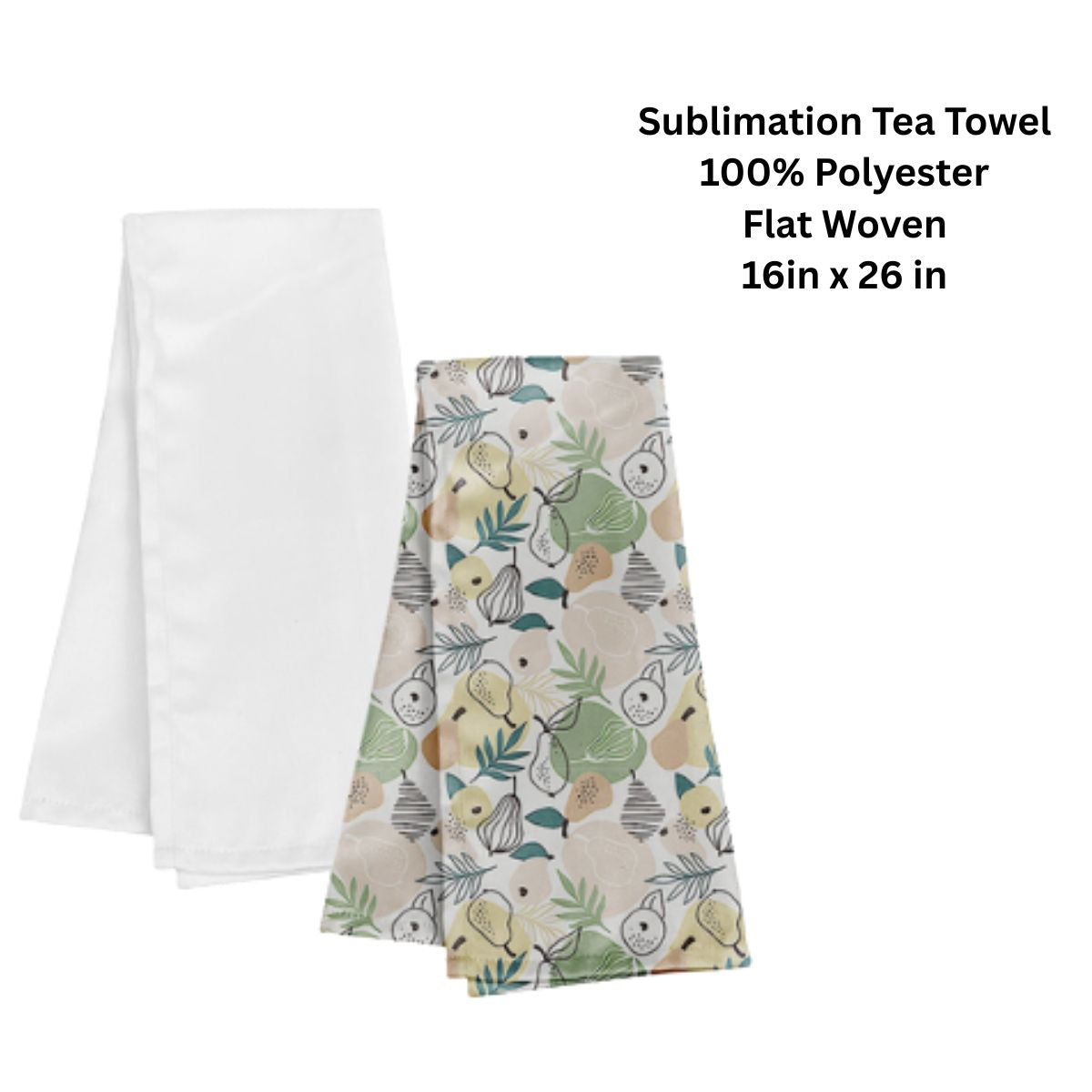Blank Sublimation Tea Towel