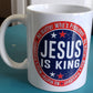 Pray for America/ No Matter Who is King Coffee Mug